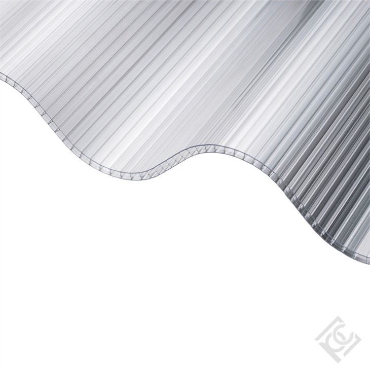 4 Different Light Transmission Corrugated Polycarbonate Sheets
